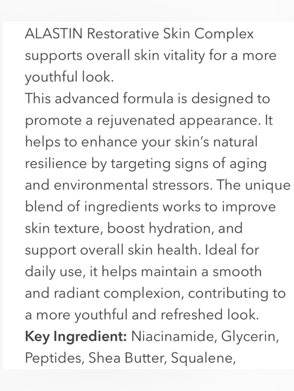 Alastin Restorative Skin Complex - Picture 4 of 13